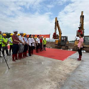 鹏云花都工业园奠基